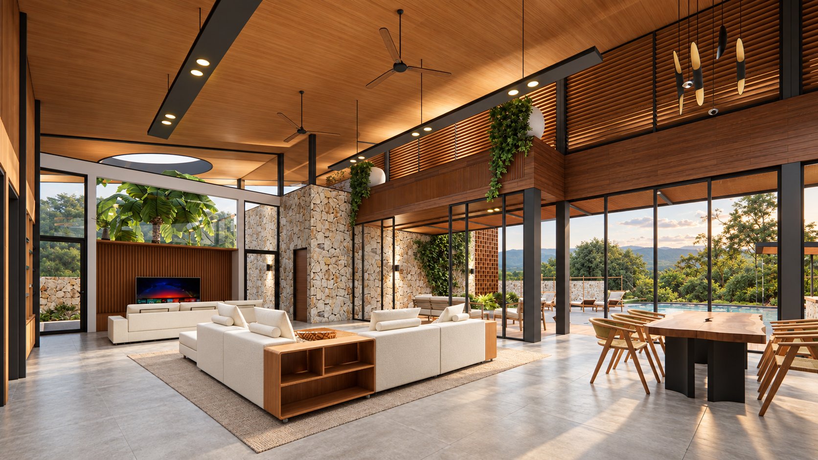 Liv/Din Room