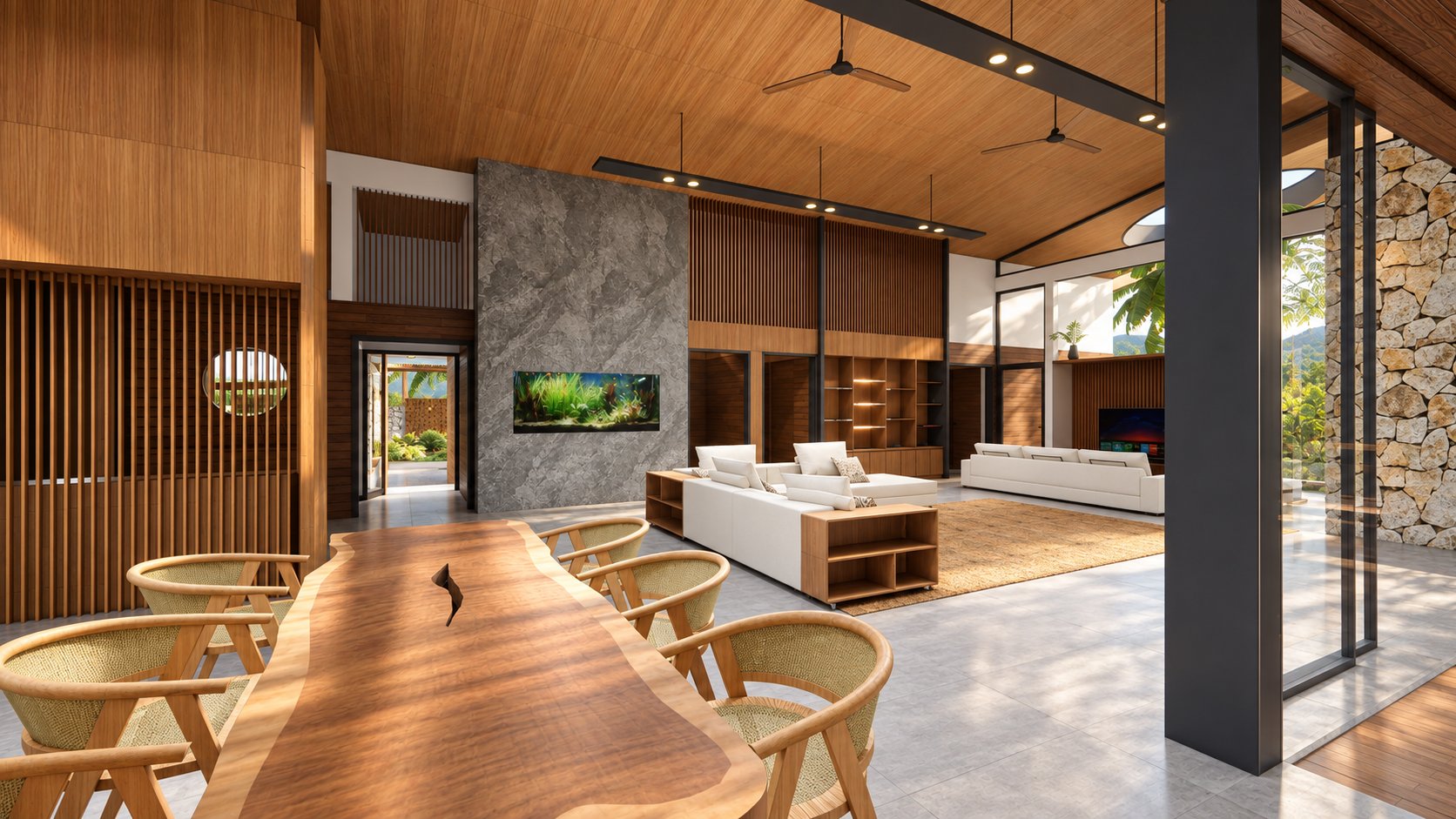 Liv/Din Room